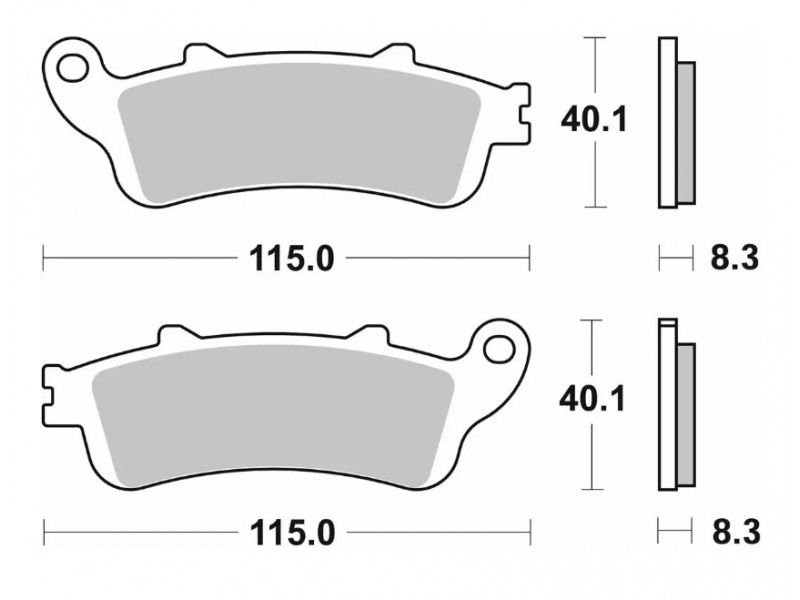 Тормозные колодки SBS Performance Brake Pads / HHP, Sinter 735HS